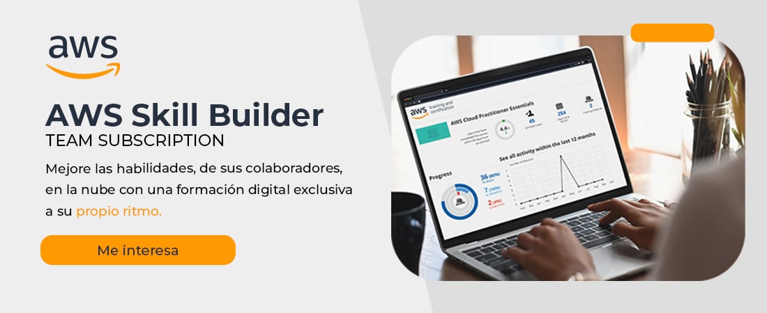 aws skill builder banner home escritorio